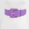 Faux Leather Wide Waist Belt – Sculpting Silhouette