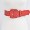 Faux Leather Wide Waist Belt – Sculpting Silhouette