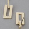 Open Frame Geometric Earrings – Minimal Modern