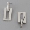 Open Frame Geometric Earrings – Minimal Modern