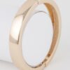 Sculptural Clip Cuff Bracelet – Polished Metallic