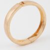 Sculptural Clip Cuff Bracelet – Polished Metallic