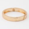 Sculptural Clip Cuff Bracelet – Polished Metallic