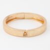 Sculptural Clip Cuff Bracelet – Polished Metallic