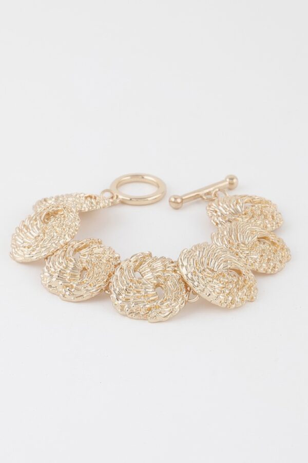 Multi Interlaced Charm Bracelet – Layered Charms