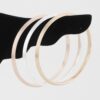 Triple Flat Bracelet – Polished Stacked Bangle