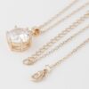Rhinestone Collar Necklace – 14″ Shimmer Chain