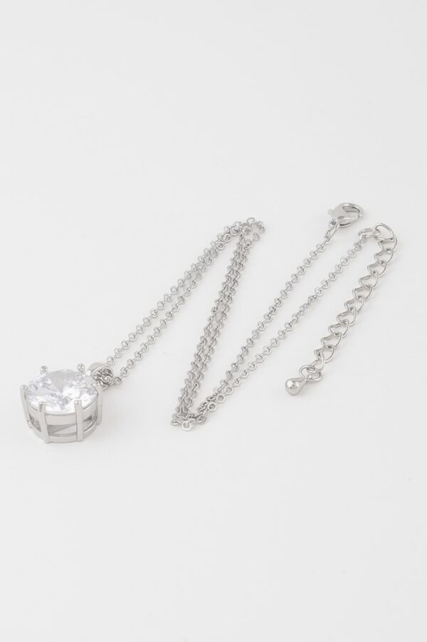 Rhinestone Collar Necklace – 14″ Shimmer Chain