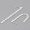 Crystal Bar Drop Earrings – Slim Crystal-Encrusted Bar