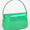Hologram Mirror Top Handle Bag – Compact Glossy Handbag
