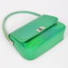 Hologram Mirror Top Handle Bag – Compact Glossy Handbag