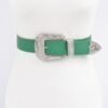 Multi Metal Belt – Mixed Metal Accent on Polyurethane