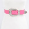 Multi Metal Belt – Mixed Metal Accent on Polyurethane