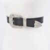 Multi Metal Belt – Mixed Metal Accent on Polyurethane