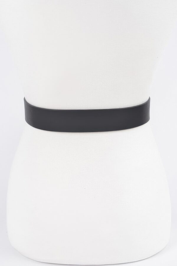 Multi Metal Belt – Mixed Metal Accent on Polyurethane