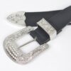 Multi Metal Belt – Mixed Metal Accent on Polyurethane