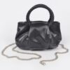 Boxy Crossbody Bag with Braided Handle – Faux Leather