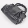 Boxy Crossbody Bag with Braided Handle – Faux Leather
