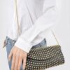 Full Studded Clutch – All-Over Metallic Studs