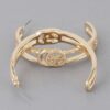 Classic CG Round Hoop Earrings – Polished 1.6 x 1.6″