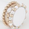 Multi-Stone Beaded Bracelet – Stretch Multi-Color