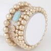 Stone Pendant Beaded Bracelet – Neutral Beads