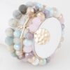 Multistone Crystal Stretch Bracelet – Light-Reflective Beads