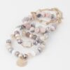 Multistone Crystal Stretch Bracelet – Light-Reflective Beads