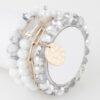 Multistone Crystal Stretch Bracelet – Light-Reflective Beads