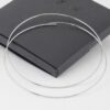 Wide Metal Hoop Earrings – Oversized Polished Hoops