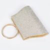Rhinestone Top-Handle Mini Evening Handbag