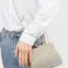 Rhinestone Top-Handle Mini Evening Handbag