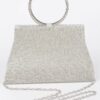 Rhinestone Top-Handle Mini Evening Handbag