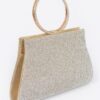 Rhinestone Top-Handle Mini Evening Handbag