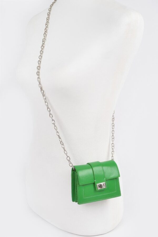 Card Crossbody Wallet – Structured PU Mini