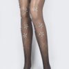 Sheer Panty Stocking with Integrated Panty