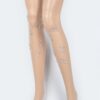 Sheer Panty Stocking with Integrated Panty