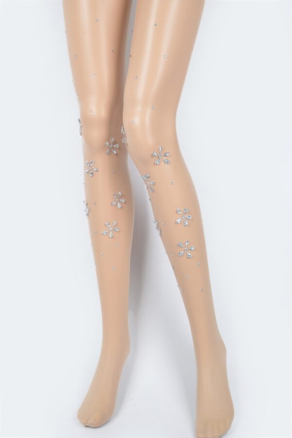 Sheer Panty Stocking with Integrated Panty