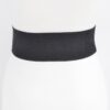 Multi Metal Elastic Belt – Wide Metallic Accent
