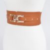 Slim Metal Buckle Elastic Belt – Polyurethane and Stretch
