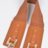 Slim Metal Buckle Elastic Belt – Polyurethane and Stretch