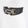Metal-Buckle Elastic Belt – Neutral Polyurethane
