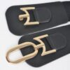 Metal-Buckle Elastic Belt – Neutral Polyurethane