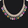Rhinestone Choker – Fully Encrusted, Approx. 20″
