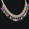 Rhinestone Choker – Fully Encrusted, Approx. 20″