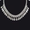 Rhinestone Choker – Fully Encrusted, Approx. 20″