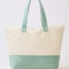 Beach Bum Terry Tote – Palm & Surf Graphic