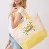 Hello Summer Terry Tote – Lemon Motif Terrycloth