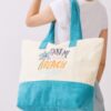 Take Me To The Beach Terry Tote – Palm & Wave