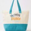 Take Me To The Beach Terry Tote – Palm & Wave